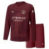Manchester City Matchtröjor Barn Tredje Fotbollströja 2024-25 Långärmad